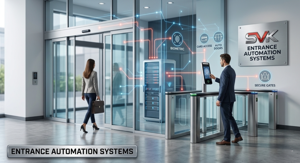 Services 8 Entrance Automation Systems by SVK Security Solutions LLP