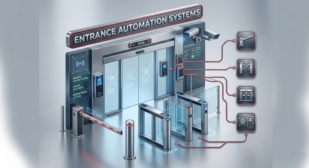 Services 7 Entrance Automation Systems by SVK Security Solutions LLP
