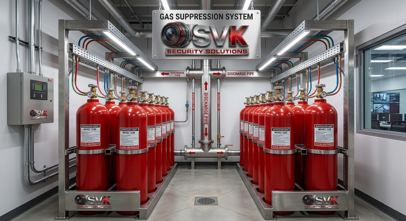 Home 7 Gas Suppression Systems by SVK Security Solutions LLP
